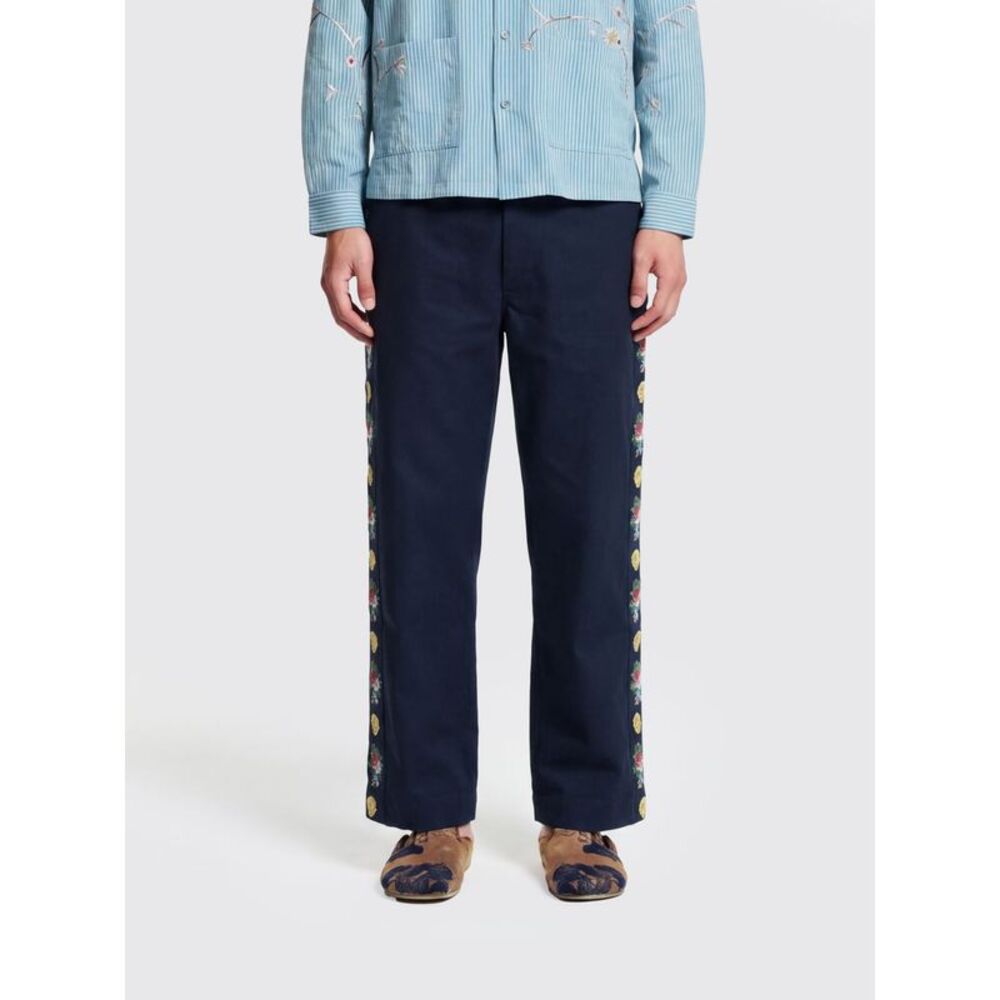 Baziszt Pants Men Navy
